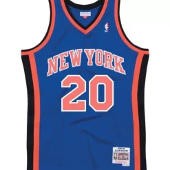 Jerseys Mitchell & Ness -Swingman Allan Houston New York Knicks 1998-99 Jersey