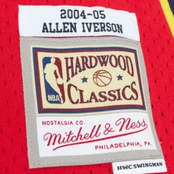 Jerseys Mitchell & Ness -Swingman Allen Iverson Philadelphia 76Ers Hwc 2004-05 Jersey