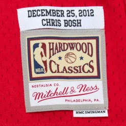 Jerseys Mitchell & Ness -Swingman Chris Bosh Miami Heat Christmas Day 2012 Jersey