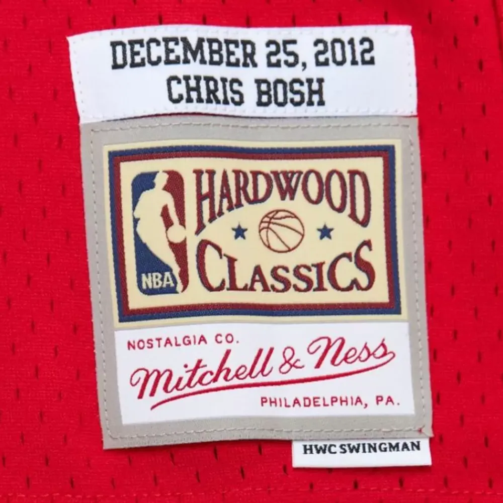 Jerseys Mitchell & Ness -Swingman Chris Bosh Miami Heat Christmas Day 2012 Jersey