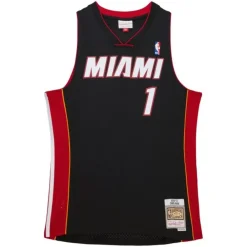 Jerseys Mitchell & Ness -Swingman Chris Bosh Miami Heat Black 2012-13 Jersey