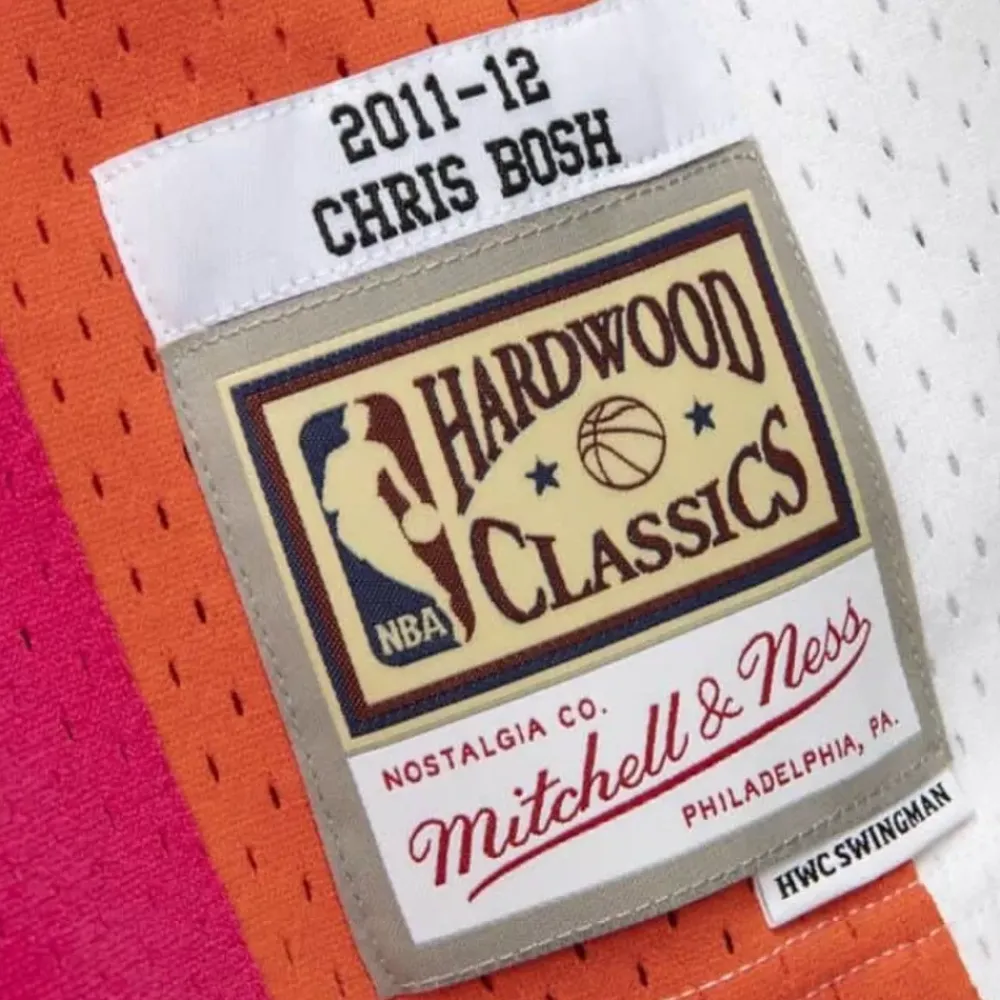 Jerseys Mitchell & Ness -Swingman Chris Bosh Miami Heat 2011-12 Jersey