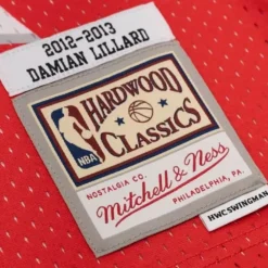 Jerseys Mitchell & Ness -Swingman Damian Lillard Portland Trail Blazers Alternate 2012-13 Jersey