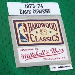 Jerseys Mitchell & Ness -Swingman Dave Cowens Boston Celtics Dark 1973-74 Jersey