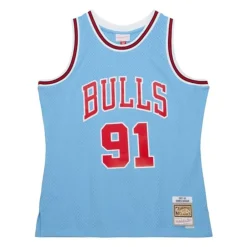 Jerseys Mitchell & Ness -Swingman Dennis Rodman Chicago Bulls Sky Blue Jersey