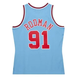 Jerseys Mitchell & Ness -Swingman Dennis Rodman Chicago Bulls Sky Blue Jersey