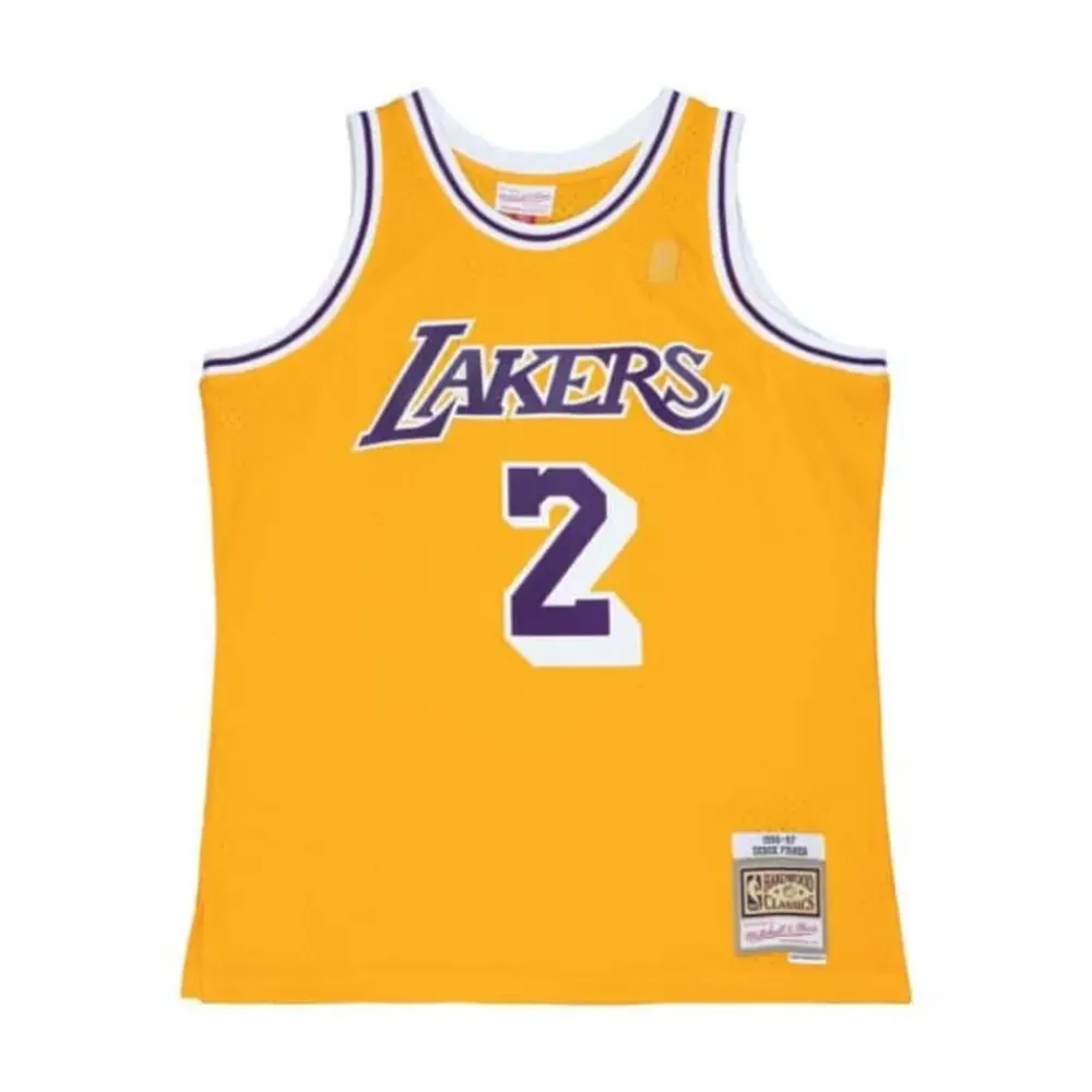 Jerseys Mitchell & Ness -Swingman Derek Fisher Los Angeles Lakers 1996-97 Jersey