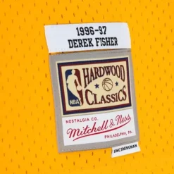 Jerseys Mitchell & Ness -Swingman Derek Fisher Los Angeles Lakers 1996-97 Jersey