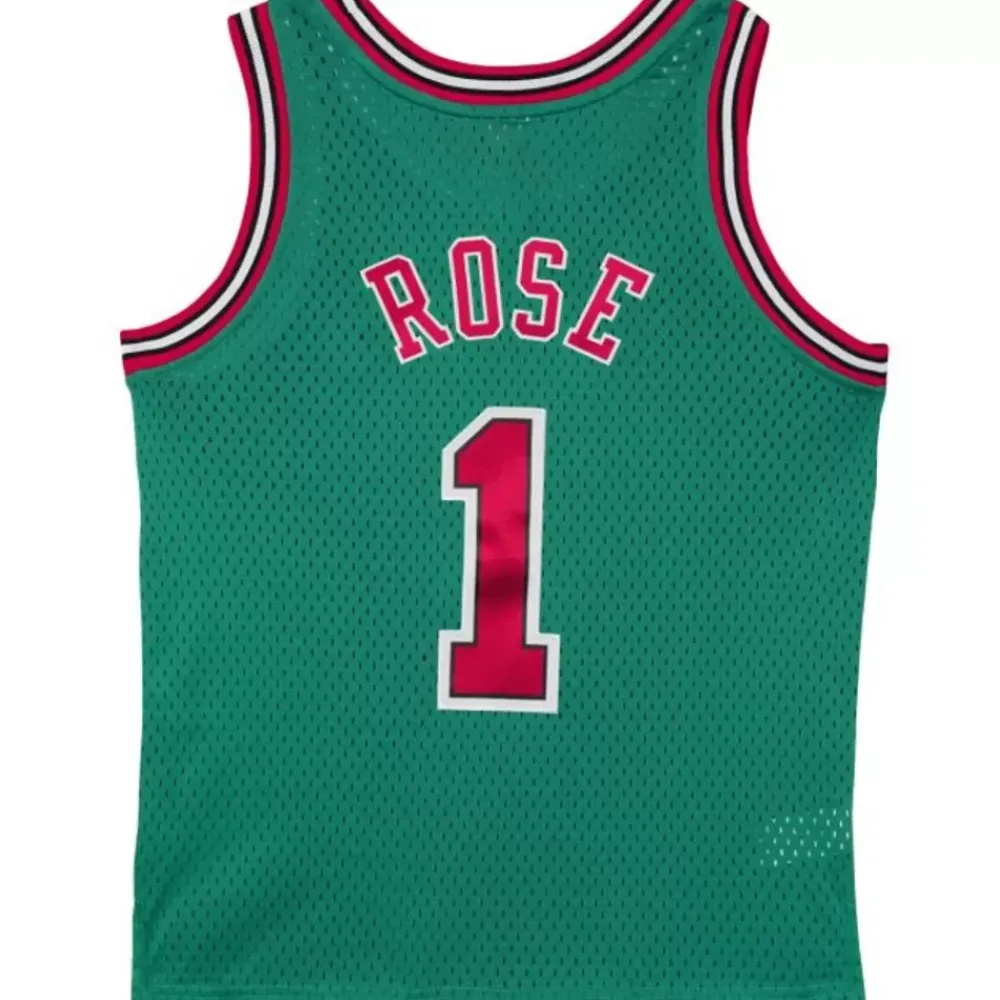 Apparel Mitchell & Ness Big Kids-Swingman Derrick Rose Chicago Bulls Jersey