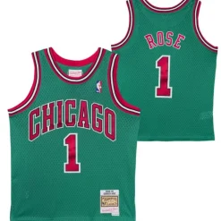 Apparel Mitchell & Ness Big Kids-Swingman Derrick Rose Chicago Bulls Jersey
