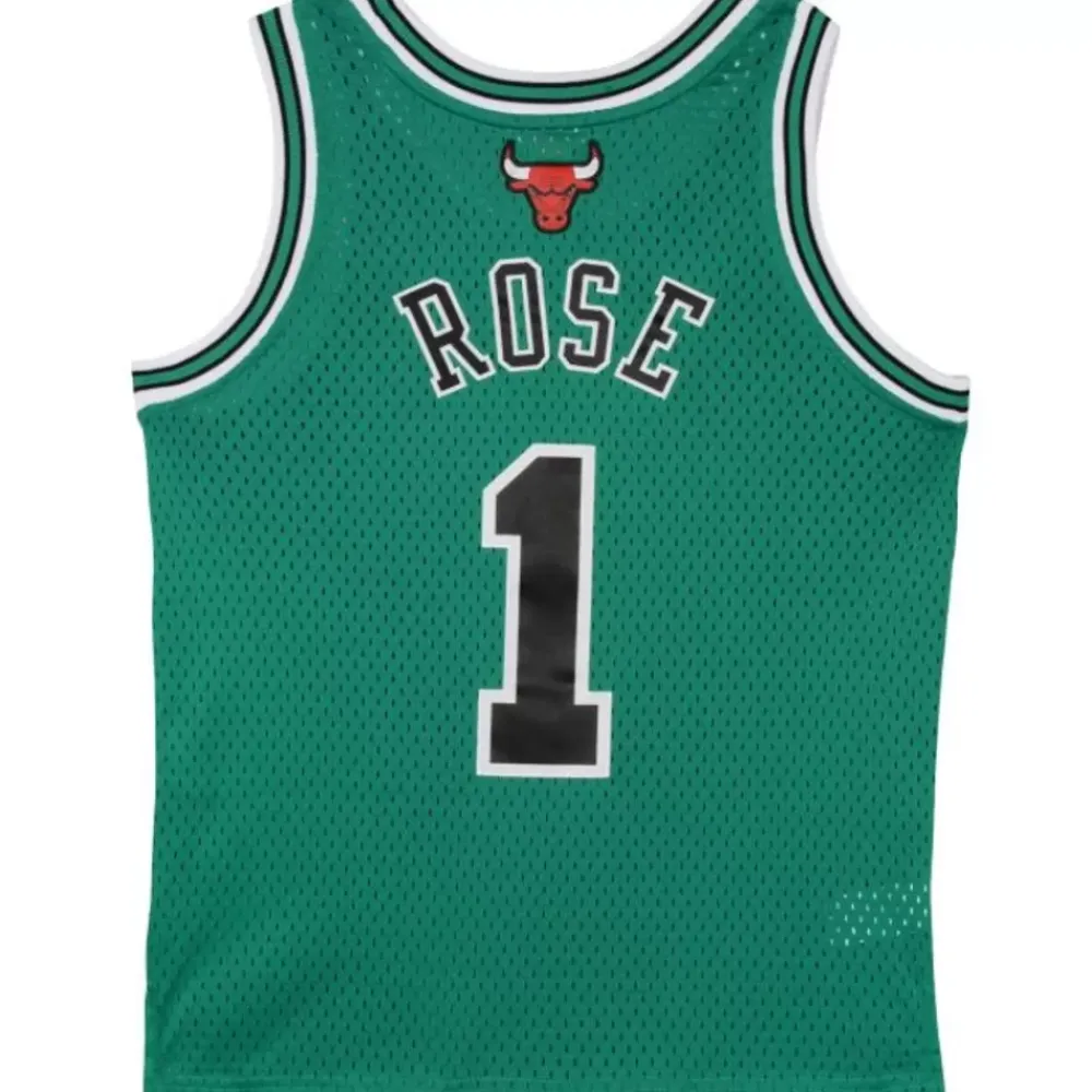 Apparel Mitchell & Ness Big Kids-Swingman Derrick Rose Chicago Bulls Jersey