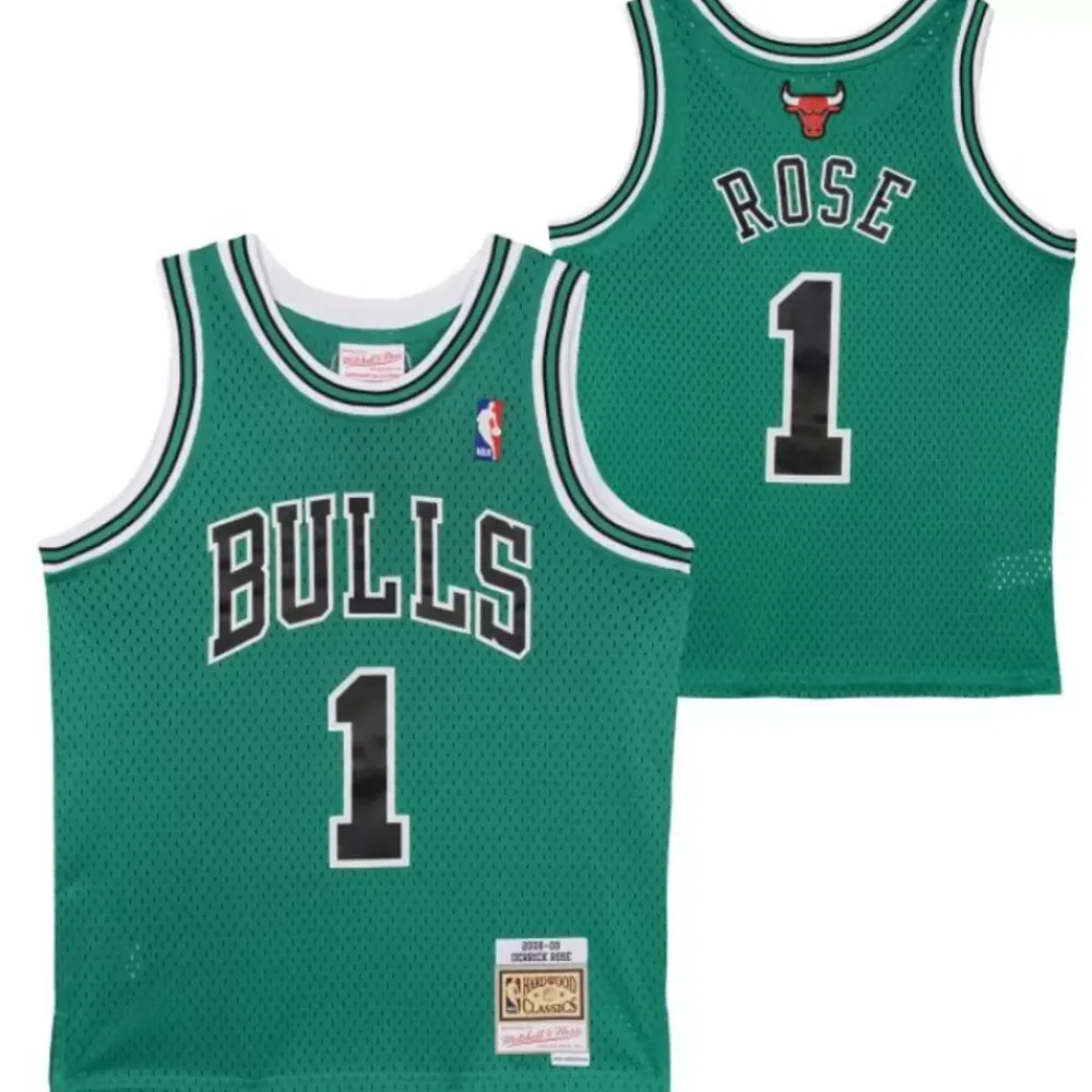 Apparel Mitchell & Ness Big Kids-Swingman Derrick Rose Chicago Bulls Jersey