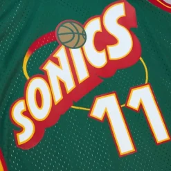 Jerseys Mitchell & Ness -Swingman Detlef Schrempf Seattle Supersonics Dark 1995-96 Jersey