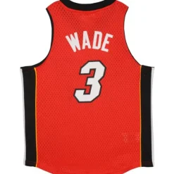 Apparel Mitchell & Ness Infant & Toddler-Swingman Dwyane Wade Miami Heat Alternate Jersey