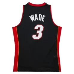 Jerseys Mitchell & Ness -Swingman Dwyane Wade Miami Heat Dark El Heat 2008 Jersey