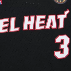 Jerseys Mitchell & Ness -Swingman Dwyane Wade Miami Heat Dark El Heat 2008 Jersey