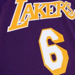Jerseys Mitchell & Ness -Swingman Eddie Jones Los Angeles Lakers Road 1996-97 Jersey