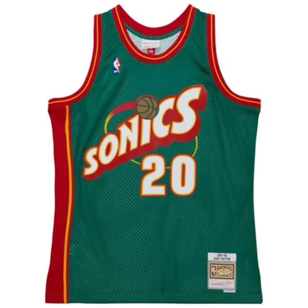 Jerseys Mitchell & Ness -Swingman Gary Payton Seattle Supersonics 1995-96 Jersey