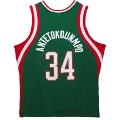 Jerseys Mitchell & Ness -Swingman Giannis Antetokounmpo Milwaukee Bucks Dark 2013-14 Jersey