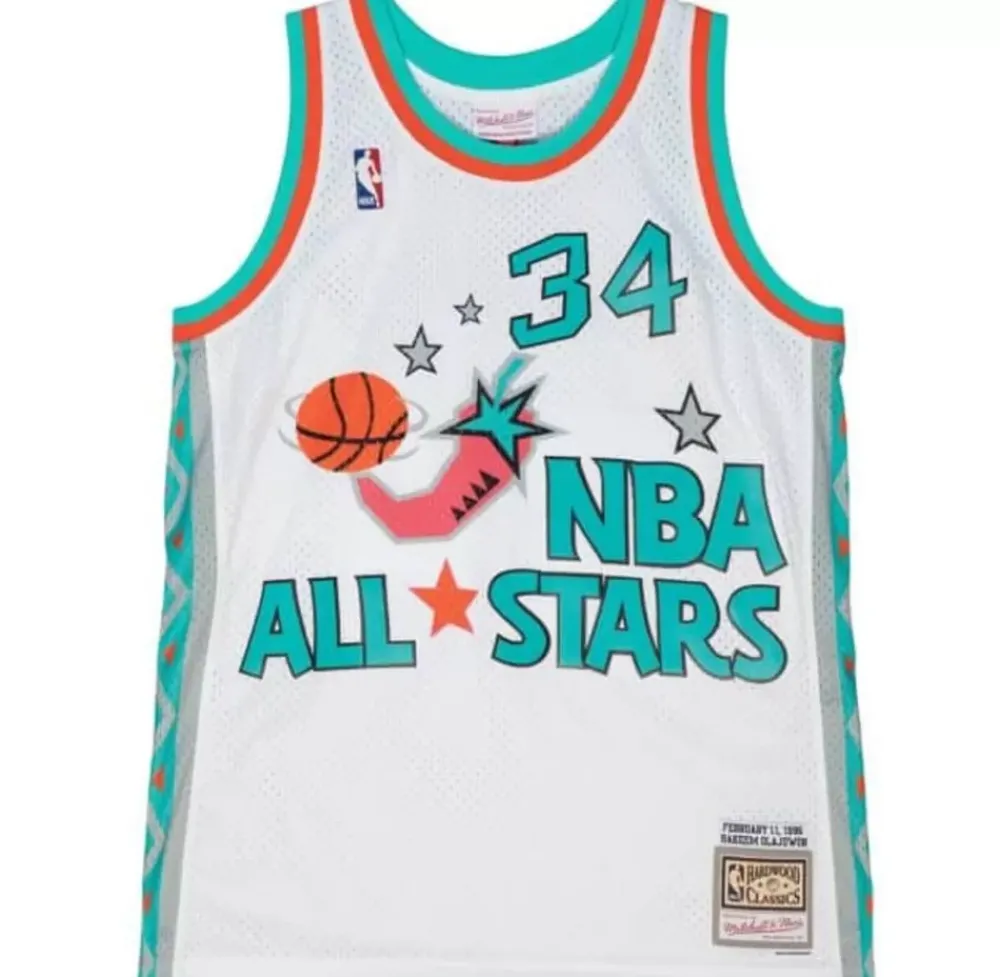 Jerseys Mitchell & Ness -Swingman Hakeem Olajuwon All Star West 1996-97 Jersey