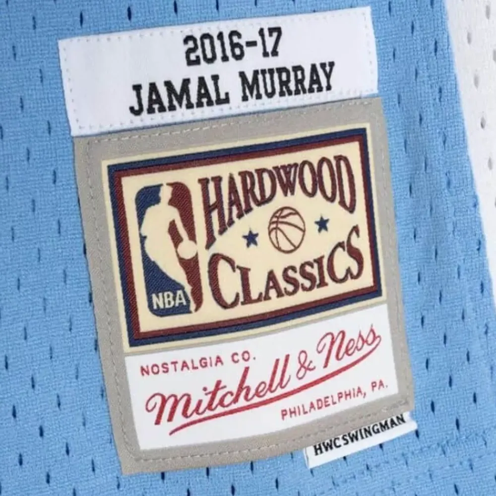 Jerseys Mitchell & Ness -Swingman Jamal Murray Denver Nuggets Road 2016-17 Jersey