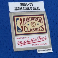 Jerseys Mitchell & Ness -Swingman Jermaine O'Neal Indiana Pacers Blue Hwc 2004-05 Jersey