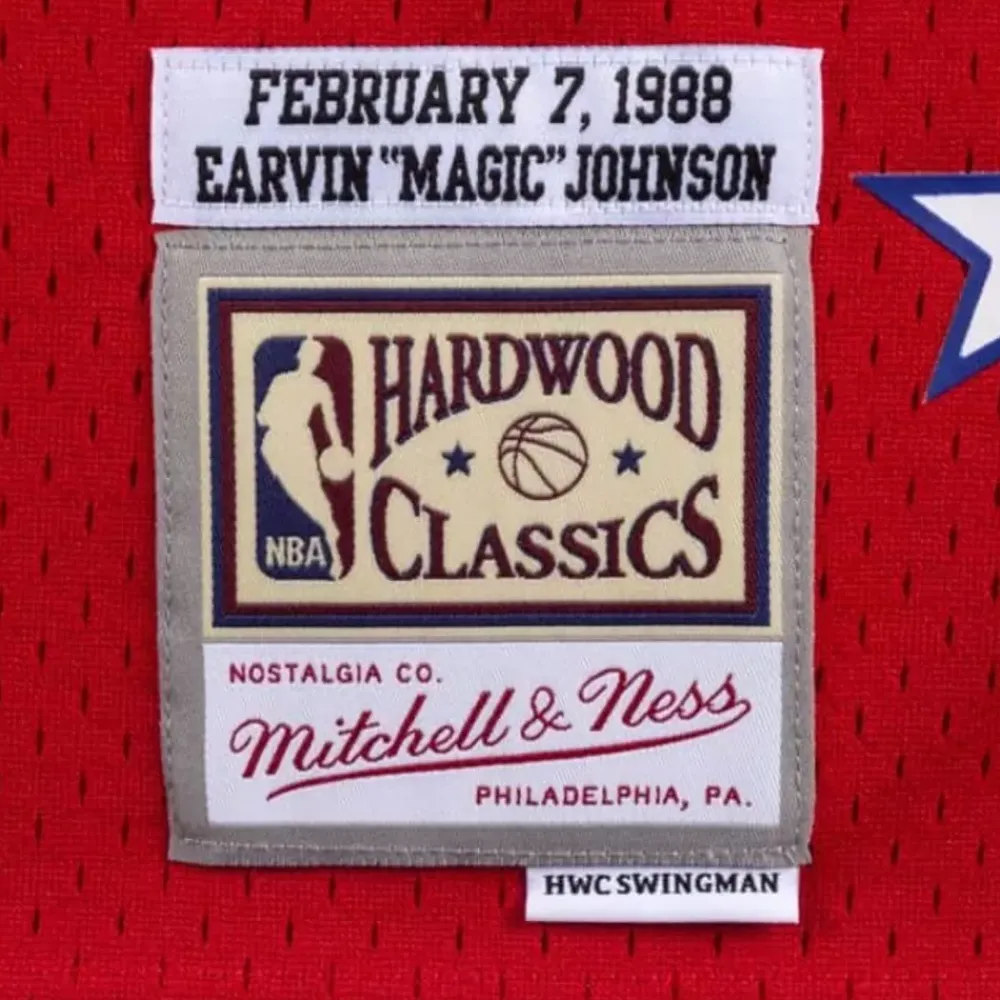 Jerseys Mitchell & Ness -Swingman Jersey All-Star West 1988 Magic Johnson
