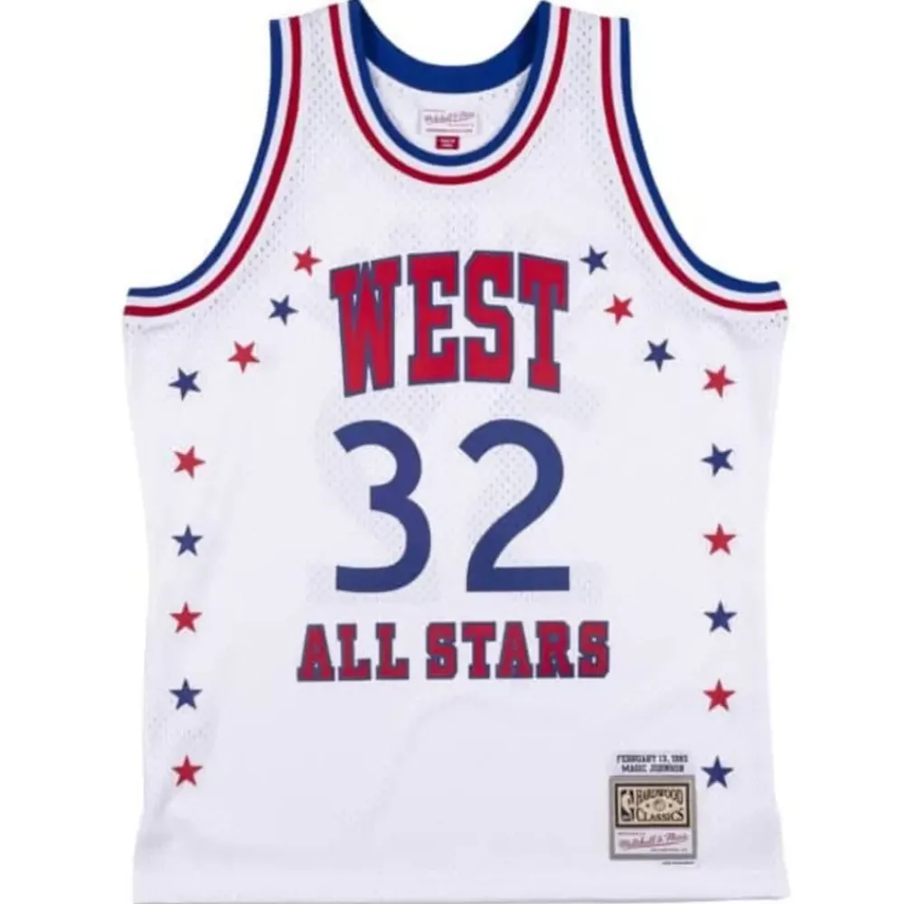 Jerseys Mitchell & Ness -Swingman Jersey All-Star West 1983 Magic Johnson