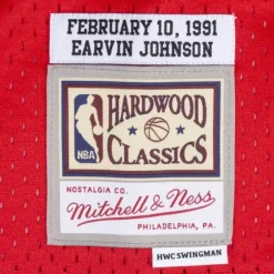 Jerseys Mitchell & Ness -Swingman Jersey All-Star West 1991 Magic Johnson