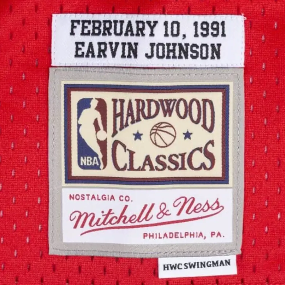 Jerseys Mitchell & Ness -Swingman Jersey All-Star West 1991 Magic Johnson