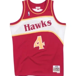 Jerseys Mitchell & Ness -Swingman Jersey Atlanta Hawks Road 1986-87 Spud Webb