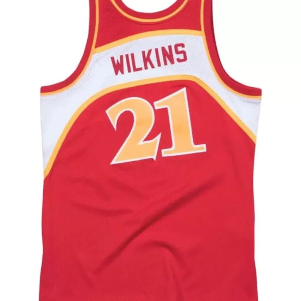 Jerseys Mitchell & Ness -Swingman Jersey Atlanta Hawks Road 1986-87 Dominique Wilkins