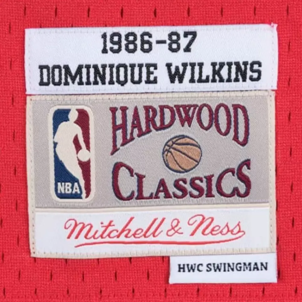 Jerseys Mitchell & Ness -Swingman Jersey Atlanta Hawks Road 1986-87 Dominique Wilkins