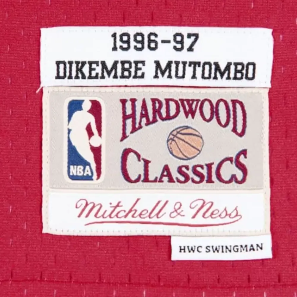 Jerseys Mitchell & Ness -Swingman Jersey Atlanta Hawks 1996-97 Dikembe Mutombo