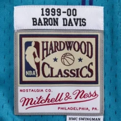 Jerseys Mitchell & Ness -Swingman Jersey Charlotte Hornets Road 1999-00 Baron Davis