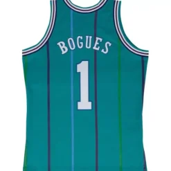 Jerseys Mitchell & Ness -Swingman Jersey Charlotte Hornets Road 1992-93 Muggsy Bogues
