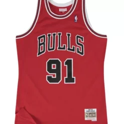 Jerseys Mitchell & Ness -Swingman Jersey Chicago Bulls Road 1997-98 Dennis Rodman