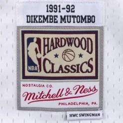 Jerseys Mitchell & Ness -Swingman Jersey Denver Nuggets 1991-92 Dikembe Mutombo