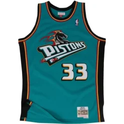 Jerseys Mitchell & Ness -Swingman Jersey Detroit Pistons Road 1998-99 Grant Hill