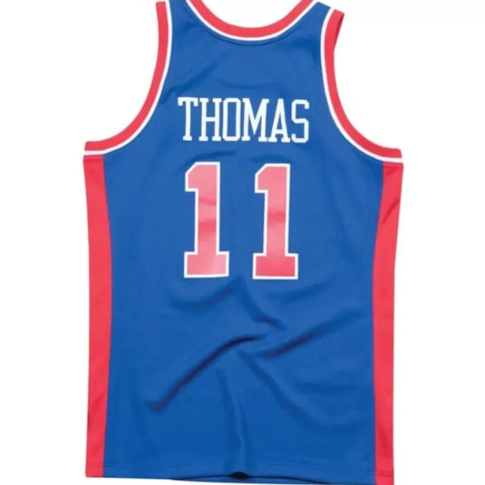 Jerseys Mitchell & Ness -Swingman Jersey Detroit Pistons Road 1988-89 Isiah Thomas
