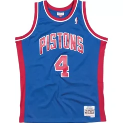 Jerseys Mitchell & Ness -Swingman Jersey Detroit Pistons Road 1988-89 Joe Dumars