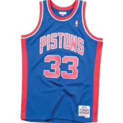 Jerseys Mitchell & Ness -Swingman Jersey Detroit Pistons Road 1995-96 Grant Hill