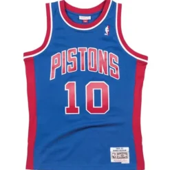 Jerseys Mitchell & Ness -Swingman Jersey Detroit Pistons Road 1988-89 Dennis Rodman