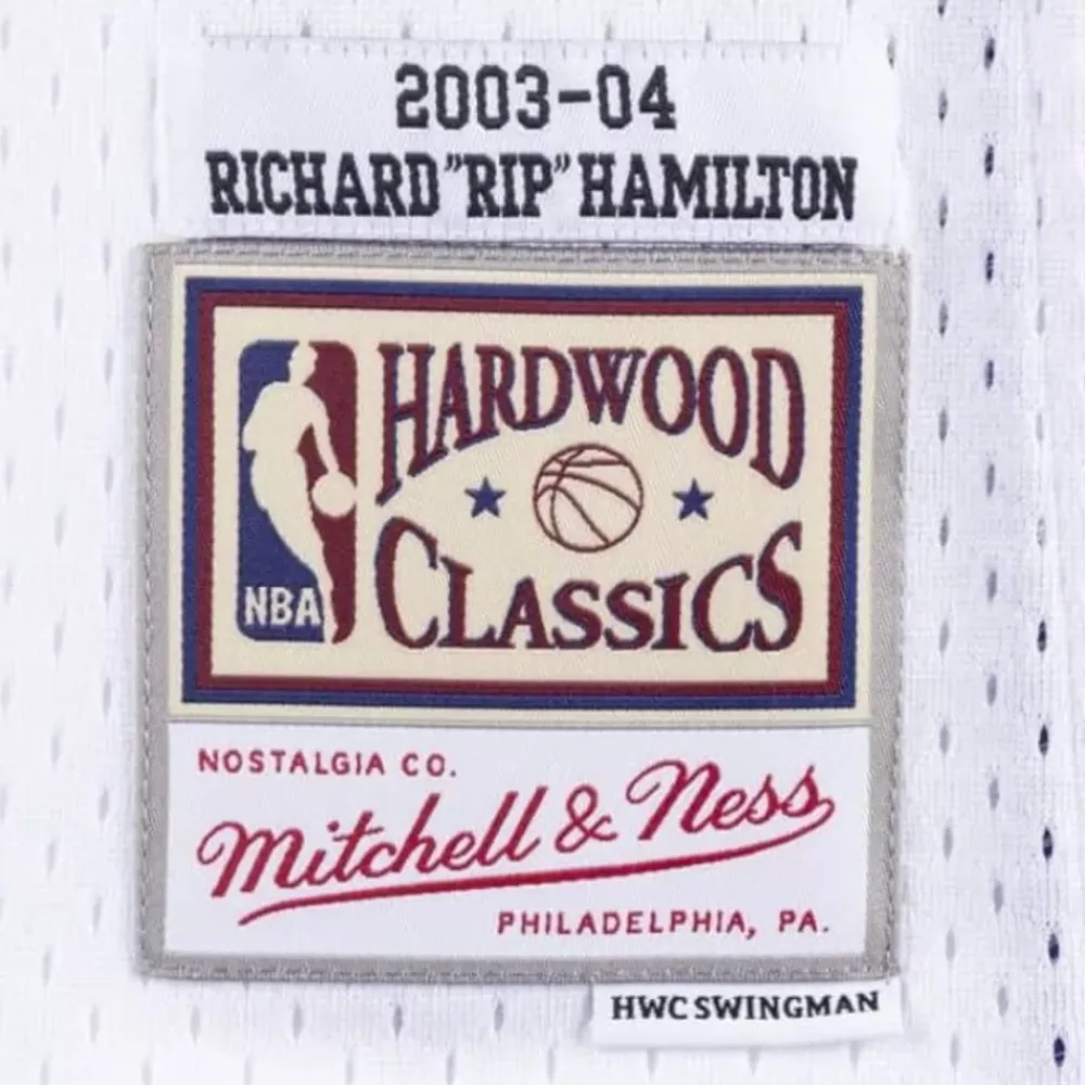 Jerseys Mitchell & Ness -Swingman Jersey Detroit Pistons Home 2003-04 Richard Hamilton