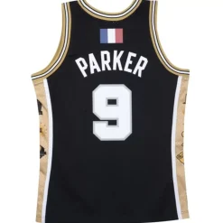 Jerseys Mitchell & Ness -Swingman Jersey San Antonio Spurs 2001-02 Tony Parker