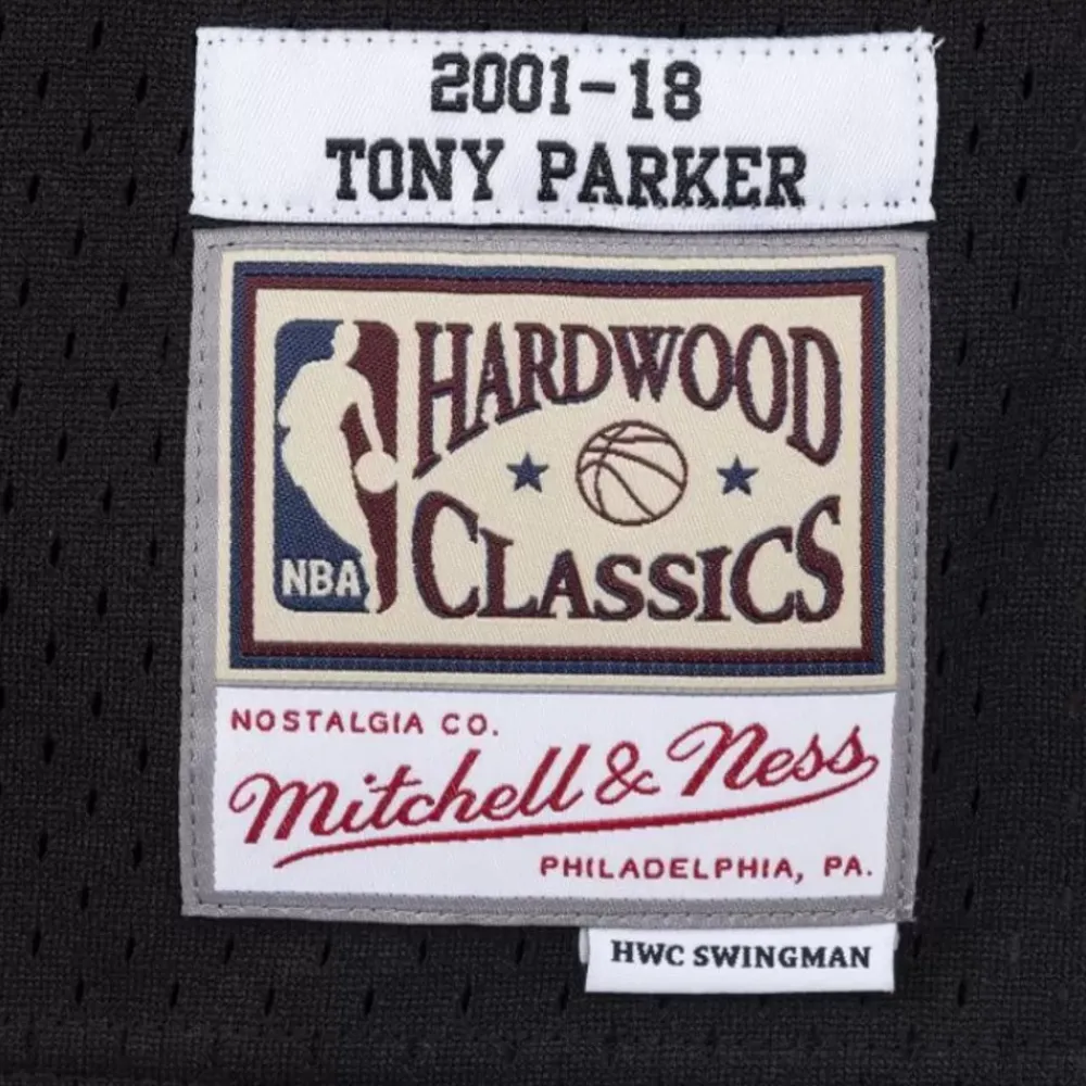Jerseys Mitchell & Ness -Swingman Jersey San Antonio Spurs 2001-02 Tony Parker