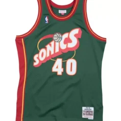 Jerseys Mitchell & Ness -Swingman Jersey Seattle Supersonics Road 1995-96 Shawn Kemp