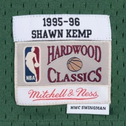 Jerseys Mitchell & Ness -Swingman Jersey Seattle Supersonics Road 1995-96 Shawn Kemp