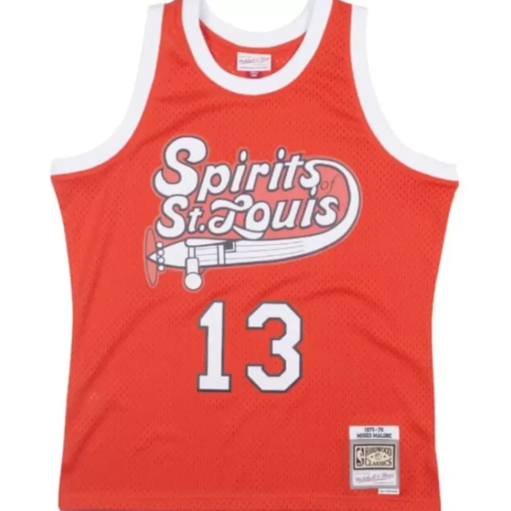Jerseys Mitchell & Ness -Swingman Jersey Spirits Of St. Louis 1975-76 Aba Moses Malone
