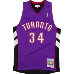 Jerseys Mitchell & Ness -Swingman Jersey Toronto Raptors 2001-02 Hakeem Olajuwon